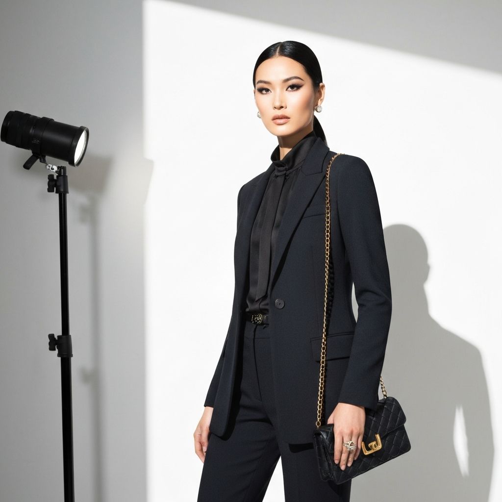AI-generated fashion photography
